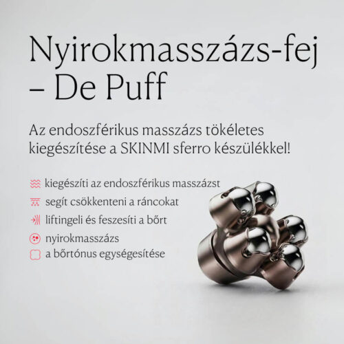 Nyirokmasszázs-fej – De Puff