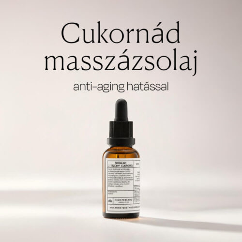 Cukornád masszázsolaj anti-aging hatással